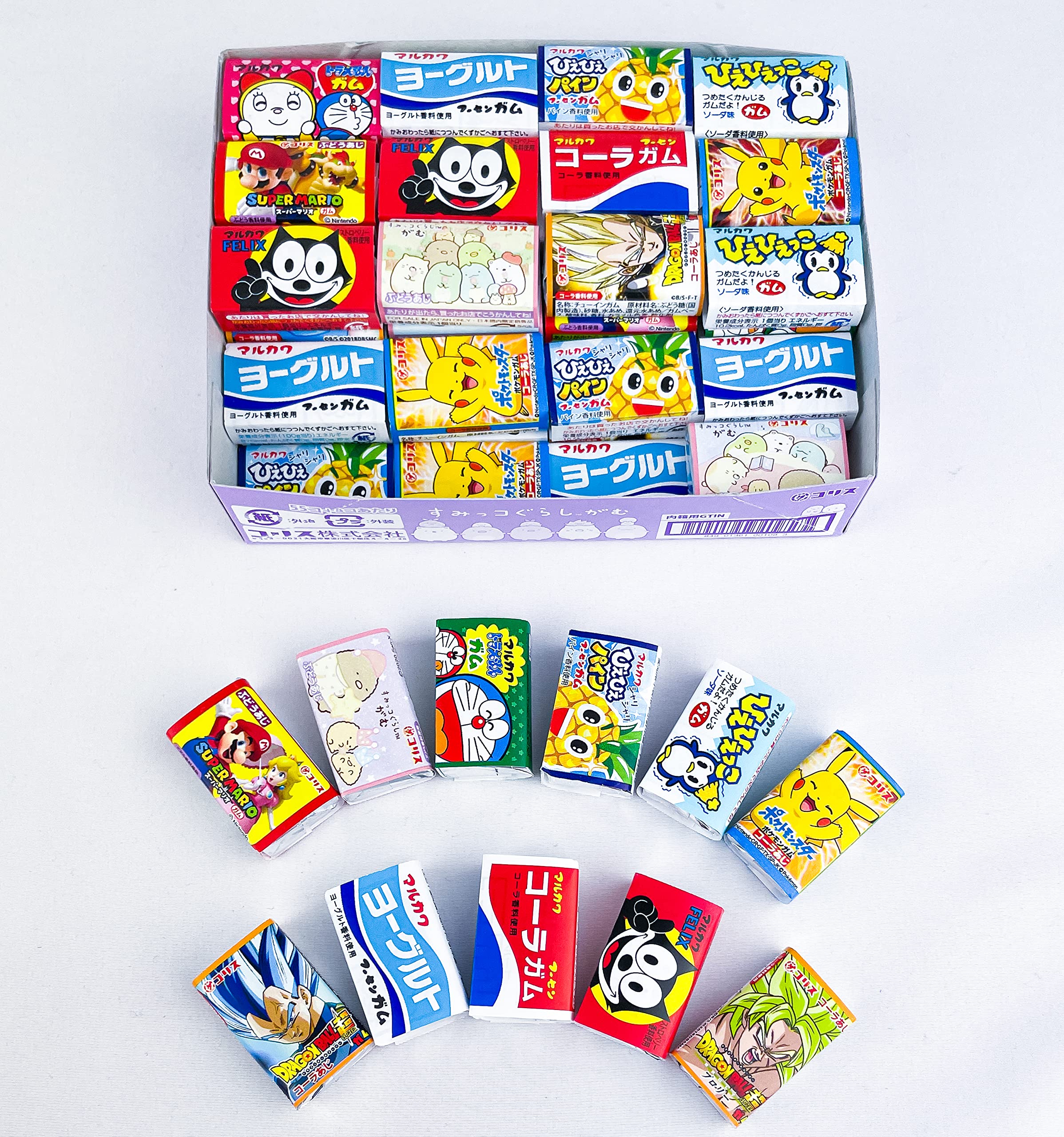 菓子 MM OTSUMAMI TOKYO Japanese Various Bubble Chewing Gum Assorted